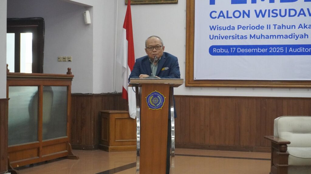 Bekali Persiapan Karir Dunia Kerja, FT UMS Mengadakan Pembekalan Calon Wisudawan Periode Desember 2025